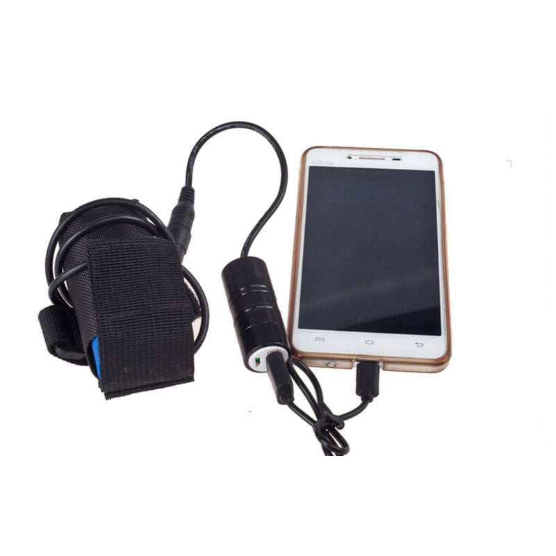 SHUOLIDE 8.4V Multi-function Portable USB Charger Cable for Li-ion Battery Bicycle Light Phone