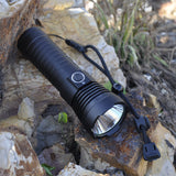 Coomas G7 T6 1100Lumens 4 Modes USB IPX6 Waterproof Portable LED Flashlight 26650 Battery