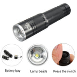 Elfeland D80  T6 3Modes Waterproof Diving LED Flashlight 10M 18650/AAA