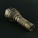 Sand Silver Color Convoy L2 XPL HI 1100LM 4Modes Tactical LED Flashlight with 2 Tubes
