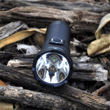 Coomas G7 T6 1100Lumens 4 Modes USB IPX6 Waterproof Portable LED Flashlight 26650 Battery