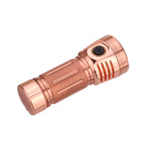 Astrolux MF01 Mini Limited Version Copper Brass 7* SST20 5500LM Type-C Rechargeable Campact EDC Flashlight 26650 21700 18650