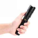 XANES® XH-P50 1000 Lumens LED Zoomable Flashlight 18650 Battery USB Rechargeable 3 Modes Work Lamp 