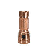 Astrolux MF01 Mini Limited Version Copper Brass 7* SST20 5500LM Type-C Rechargeable Campact EDC Flashlight 26650 21700 18650