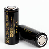 2Pcs Sofirn 3.7V 5500mAh Protected Rechargeable 26650 Battery With Storage Case High Capacity Lithium Battery Li-ion Batteries 