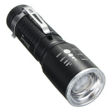 Elfeland 1201  T6 2000LM 5modes Zoomable LED Flashlight 18650/AAA