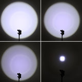 Skywolfeye T6 500LM Telescopic Zoom Flashlight 5 Modes Fishing Hunting Torch Light Work Lamp