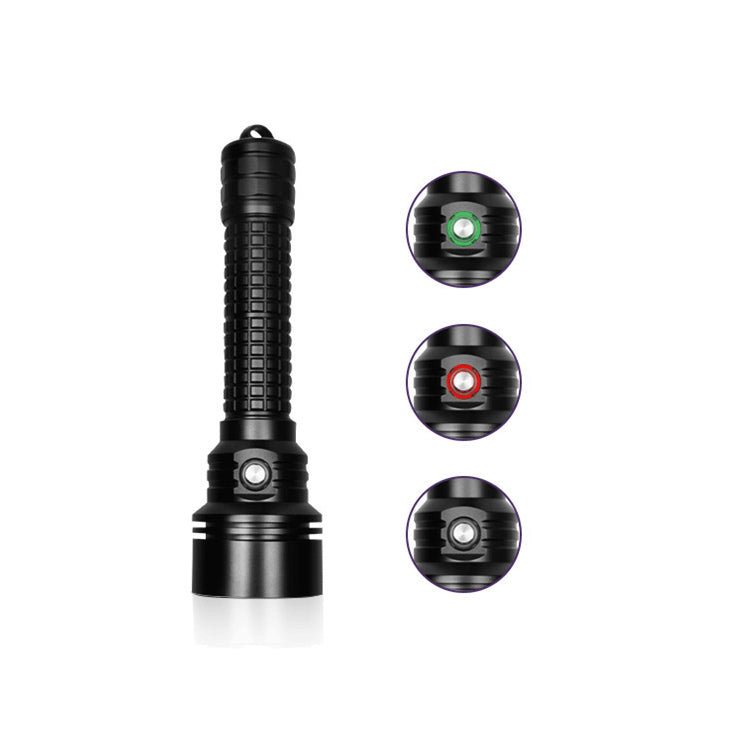 Nitesun DIV15S 26650 Battery 3800 Lumens Handheld Diving Flashlight Mountable Bracket 150m Waterproof Torch Light Camping Hunting LED Lamp