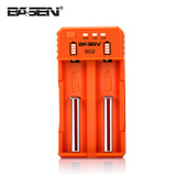 Basen BO2 Smart Li-ion Battery Charger for 14500 18650 26650 21700 Battery