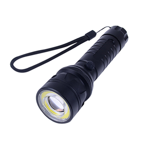 Elfeland  T6 2000LM 4Modes Body Switch Zoomable LED Flashlight 18650/AAA