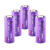 BestFire 1pc 26650 Battery 6000mAh 60A 3.7V Rechargeable Li-ion Battery