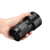 10x XML2 Diving Flashlight 100-200m Underwater Video Shooting LED Fill Light