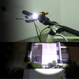  T6 USB Rechargeable LED Flashlight 10X Telescopic zoom Power Work Spot Light Lamp 