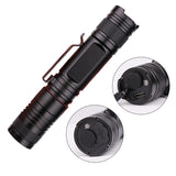 XANES® 1123A T6 LED 5 Modes Telescopic Zoom USB Rechargeable Flashlight 18650