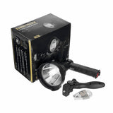 HF15 15W 600m Handheld Camping Spotlight USB Rechargeable Flashlight Outdoor Power Bank