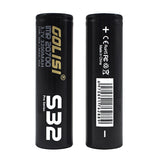 2Pcs GOLISI IMR S32 Pro-Series 20700 Battery 3200mAh 40A High Brain Powerful 20700 Li-ion Rechargeable Battery With Storage Case