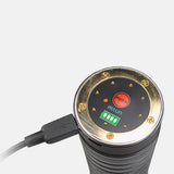 MecArmy PT80 9600 Lumens USB Rechargeable Flashlight EDC Work Lamp Hunting Camping Emergency Lantern