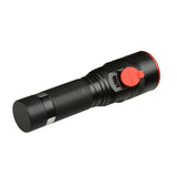 XANES 1511-B T6 1000Lumens 3Modes Zoomable USB Rechargeable Brightness LED Flashlight