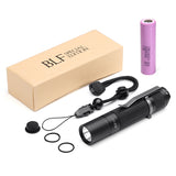 BLF A6 XPL 1600LM 7/4modes EDC LED Flashlight + INR18650-30Q Battery