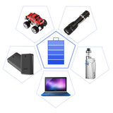 BestFire 1pc 26650 Battery 6000mAh 60A 3.7V Rechargeable Li-ion Battery