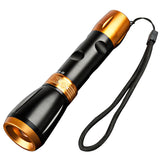 150LM 18650 Battery Flashlight 3 Modes Zoomable LED Light Outdoor Camping Hunting Emergency Lamp