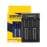 LiitoKala Lii-L2 3.7V 18650 26650 Battery Charger 2 Slot USB Charger