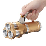 3xT6 LED Flashlight Tactical Spotlight Searchlight Torch Light Hunting Fishing