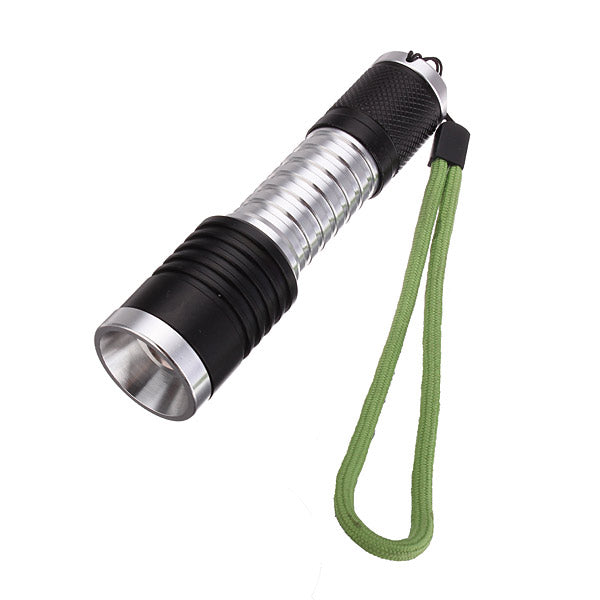  T6 850 Lumens 5 Modes LED Zoomable Flashlightt 1x18650