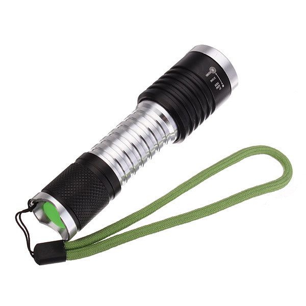  T6 850 Lumens 5 Modes LED Zoomable Flashlightt 1x18650