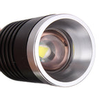  T6 850 Lumens 5 Modes LED Zoomable Flashlightt 1x18650